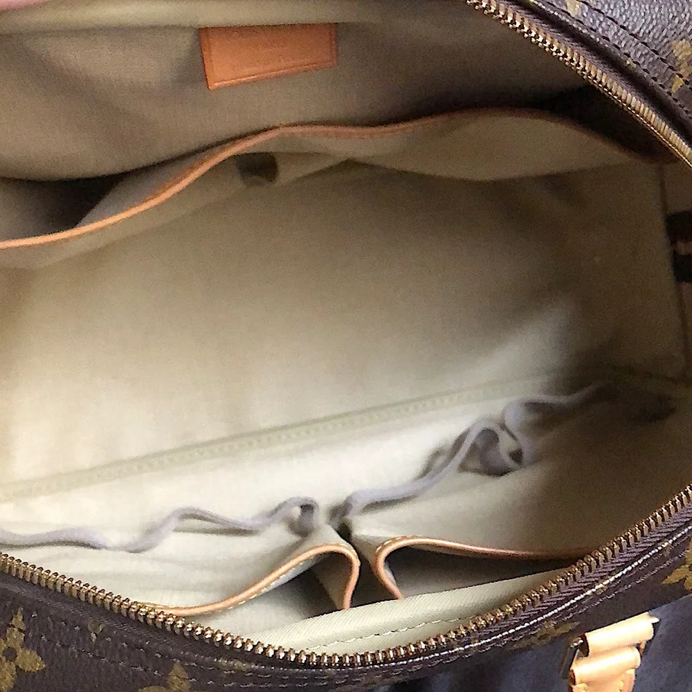 LOUIS VUITTON Deauville LV Monogram Top Handle Weekend Doctor’s Bag 35cm